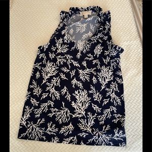 Michael Kors sleeveless blouse